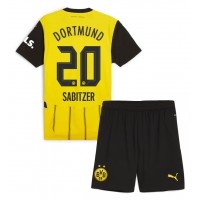 Borussia Dortmund Marcel Sabitzer #20 Fotballklær Hjemmedraktsett Barn 2024-25 Kortermet (+ korte bukser)